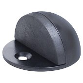 Ограничитель дверной Стандарт 8185 BL круглый матовый черный Ограничитель дверной Стандарт 8185 BL круглый матовый черный