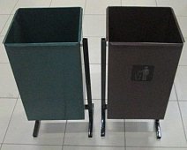 Урна квадратная уличная