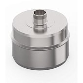 Заглушка с конденсатоотводом, ф115, AISI 439/0,5мм, штуцер 3/4"