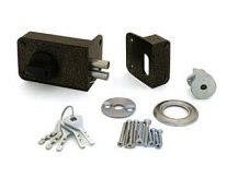 Замок накладной Д-град Зенит ЗН2-6 серебро