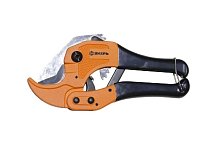 Полуавтоматические ножницы для ПВХ труб 42 мм, тефлон Вихрь