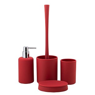 Мыльница BLAND красный, пластик SWP-7026RD-04