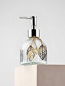 Дозатор для жидкого мыла "Листики", 250 мл