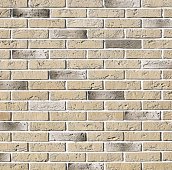 Кирпич декоративно-облицовочный Дерри Брик (Derry Brick) бежевый, плоскостной (н/у 0,62м2) 385-10