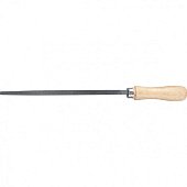 Напильник, 200 мм, квадратный, деревянная ручка  СИБРТЕХ