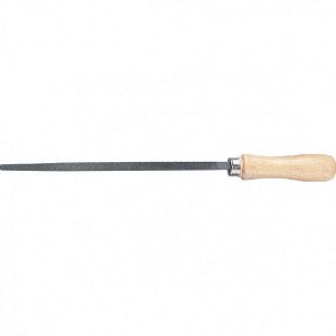 Напильник, 200 мм, квадратный, деревянная ручка  СИБРТЕХ