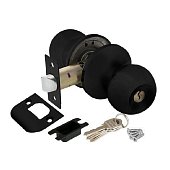 Ручка защелка DK682 BL-ET (6082 BL-E) (ключ/фиксатор) черный (44445) (AJAX) Ручка защелка DK682 BL-ET (6082 BL-E) (ключ/фиксатор) черный (44445) (AJAX)