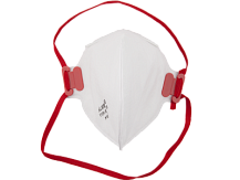 Полумаска фильтрующая STAYER "MASTER" плоская, многослойная, класс защиты FFP1