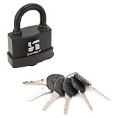 Замок навесной АЛЛЮР ВС1Ч- 376П всепогодный 6 кл. d10мм