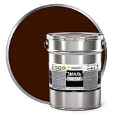 Эмаль НЦ-132 Лакра Коричневый 17кг