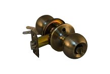 Ручка-защелка "шарик 607" ключ-завертка античная бронза ARSENAL