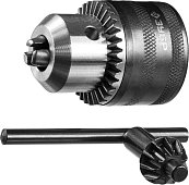 Патрон ударный ключевой для дрели, ЗУБР Профессионал 2908-13-1/2, 13мм, посадочная резьба 1/2", D=1,