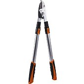 Сучкорез Квалитет телескопический с тефлоновым покрытием с алюминиевыми рукоятками с рычажным  механизмом 850мм СТ-ТАР-850