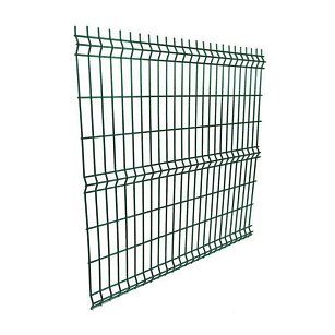 3D панель Преграда для забора 2700*1940мм яч 55*235мм Ф 3,8мм RAL6005