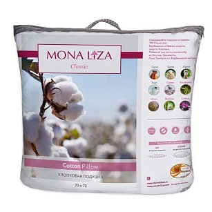 Подушка 70х70 с хлопковым волокном 529122