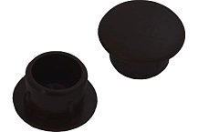 Заглушка декоративная 10 мм черная (35 шт) - пакет Tech-Krep Заглушка декоративная 10 мм черная (35 шт) - пакет Tech-Krep