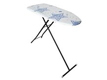 Гладильная доска-вешалка металлическая сетка ХТ-нога Romano Blue Stars RO-DM01-02 Гладильная доска-вешалка металлическая сетка ХТ-нога Romano Blue Stars RO-DM01-02