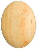 Анемостат 10DW Pine,  c металлическим фланцем и деревянным обтекателем для бань и саун, сосна, D100