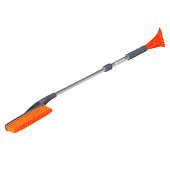 Щетка от снега и льда 78-100см с мягкой щетиной и телескоп. рукояткой AIRLINE (AB-R-05)