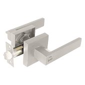 Ручка - защелка АЛЛЮР 8101 BK MSN итальянский матовый никель фиксатор Ручка - защелка АЛЛЮР 8101 BK MSN итальянский матовый никель фиксатор