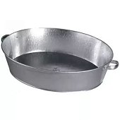 Таз оцинкованный 27л овальный ЛЦ