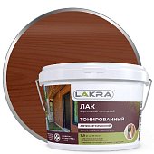 Лак в/д тонированный Махагон 2,5 кг. Л-С