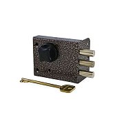 Замок накладной Сенат 3нс-10-5 5кл 3-ригеля 533