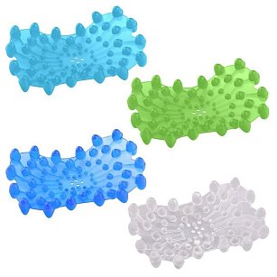 Мыльница «Пузырьки», прямоугольник 11,5х7,5 см, цвет микс