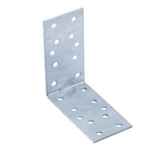 Крепежный уголок равносторонний 80х80х40мм оцинкованный