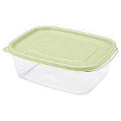 Контейнер 1,25л Арт-Декор зелёный