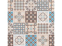 Коврик для ванной комнаты "Преображение" 225PT-brown-blue 1,3м