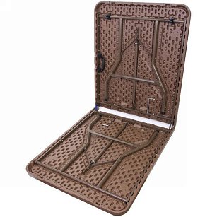 Стол складной 180*75*74см "Венеция" рисунок под ротанг