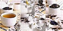 Панель кухонная ПВХ мозаика Чайная церемония