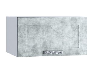 Кухонный шкаф газовка Лофт 600 бетон серый