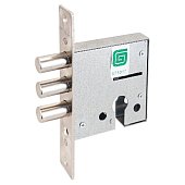 Замок врезной без ручки Гардиан 12.01 б/о под ц/мех. без накладки