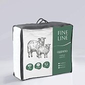 Одеяло "Fine Line" Ideal 140х205 овечья шерсть