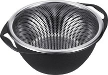 Набор 2 предмета, дуршлаг, миска с ручками 22 см, Linea PRONTO