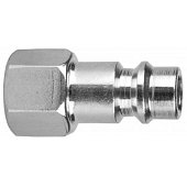 Переходник KRAFTOOL "EXPERT QUALITAT" для пневмоинструмента, резьба 1/4" "мама" 06591