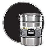 Эмаль нц-132 "Лакра " Черный 17кг Россия