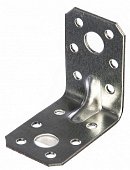 Крепежный угол усиленный 60х60х45 цинк Крепежный угол усиленный 60х60х45 цинк