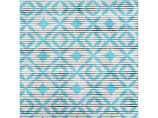 Коврик для ванной комнаты "Преображение" 211PT-blue 0,65м