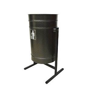 Урна для мусора круглая `Космос` (антик бронза) 16 л