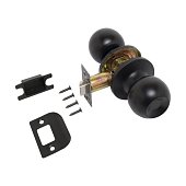 Ручка-защелка Стандарт 607 PS BL матовый черный Ручка-защелка Стандарт 607 PS BL матовый черный