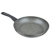 Сковорода SATOSHI Стенвиль литая d28см, антипригарное покрытие мрамор, индукция