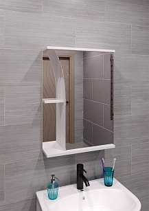 Шкаф зеркальный "Виола 500" правый