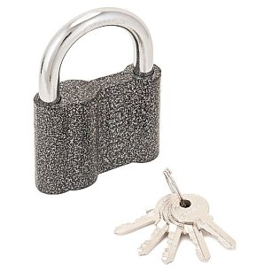 Замок навесной АЛЛЮР hz-480 d11мм фигурный