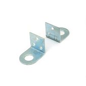 Проушина для навесных замков Кунгур 40х90 угловая, оцинкованная