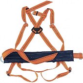 Удерживающая привязь УП IIЖ,с наплечными и набедренными лямками,А-строп из синтет. ленты/ Сибртех