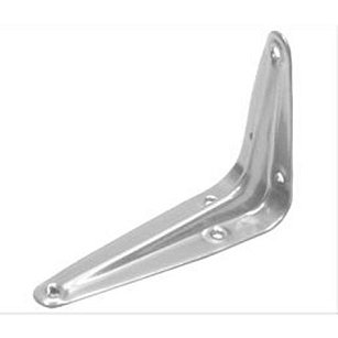 Уголок для полок Апекс SB-1-200*150-SL серебро