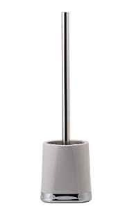 Ерш для туалета GLOSS св.серый, полипропилен SWP-1901LGY-05